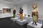 scénographie de 4ème Biennale de l'Art Brut: Théâtres, Vue de l'exposition